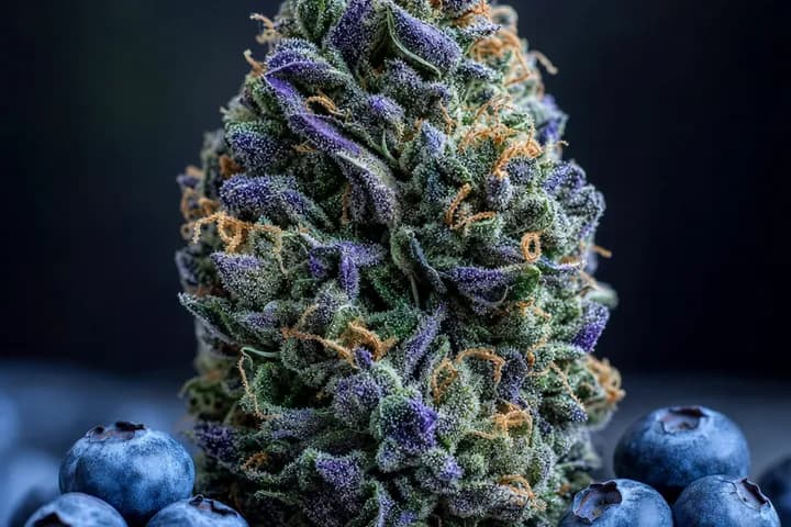 Auto Blueberry — botanical hero